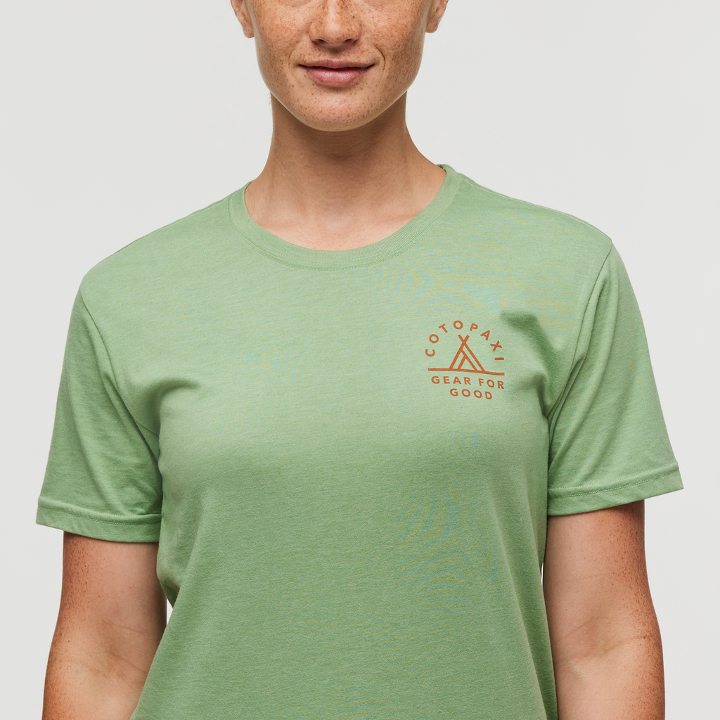 Llama Map T-Shirt - Women's