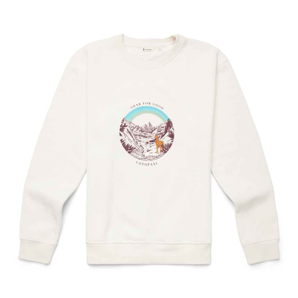 Traveling Llama Crew Sweatshirt - Women's