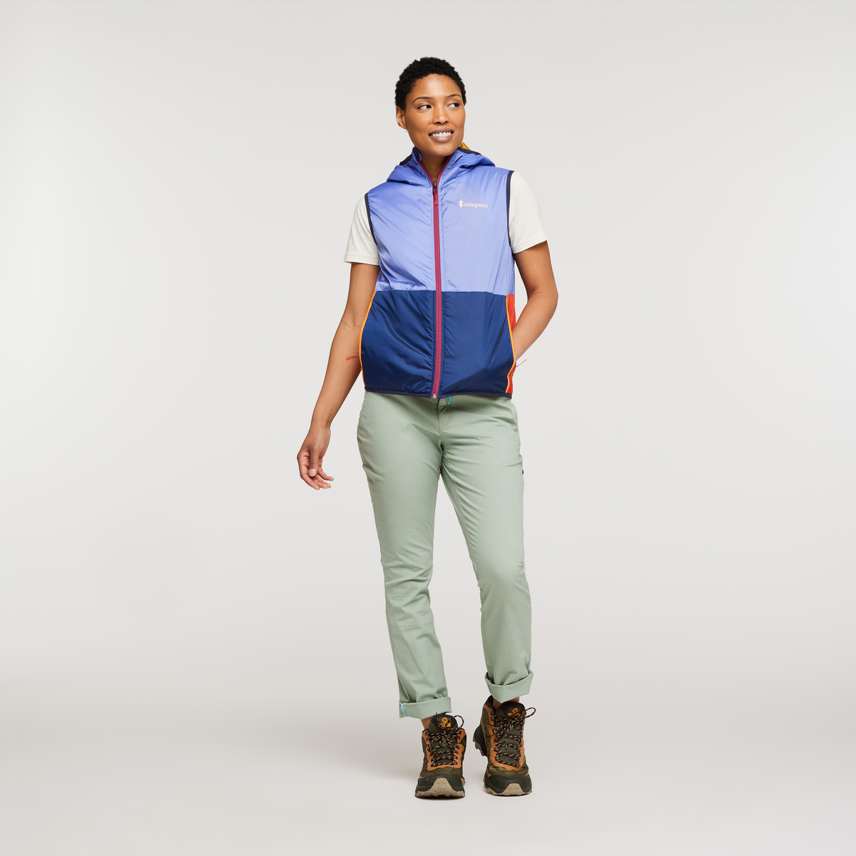 Teca Cálido Reversible Hooded Vest - Women's