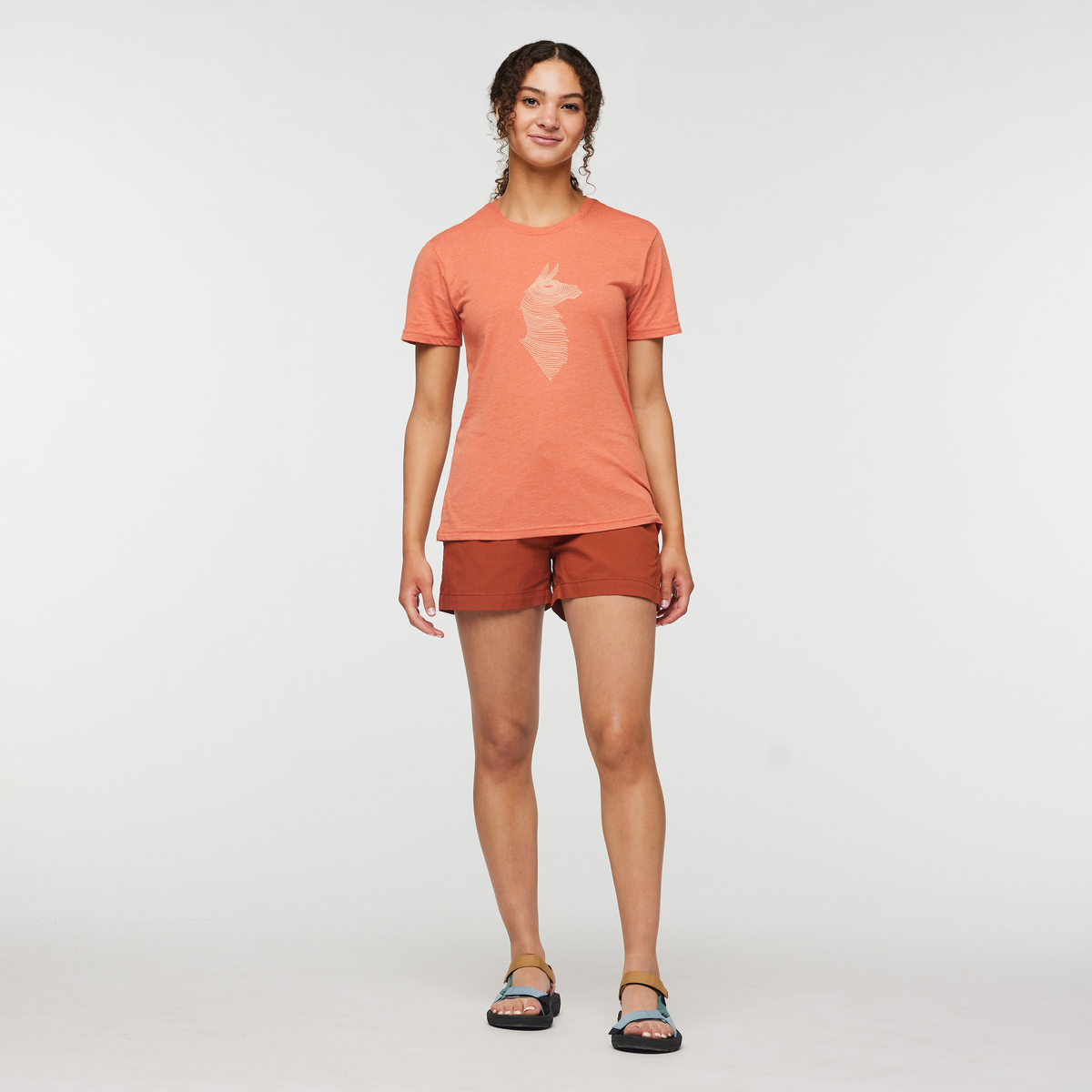 Topo Llama T-Shirt - Women's